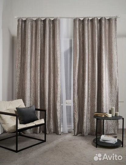Комплект готовых штор 150*240 2 штуки новые
