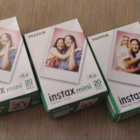 Картриджи fujifilm instax mini 20 снимков