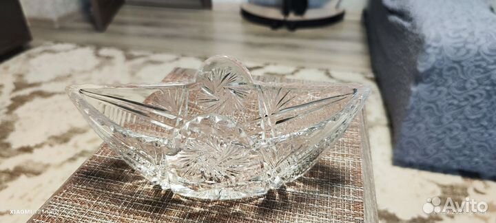 Ваза хрустальная СССР