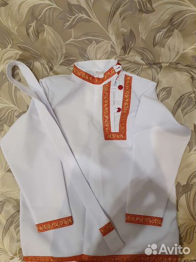 Русская народная рубашка для мальчика