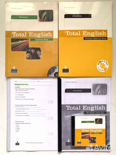 Курс Total English Starter, комплект