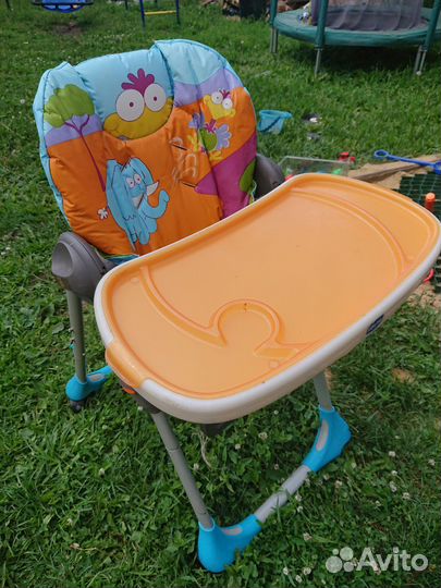 Стульчик для кормления chicco polly
