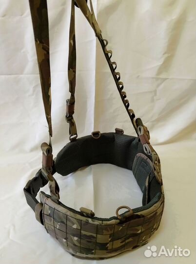 Боевой пояс тактический с защитой Бр1