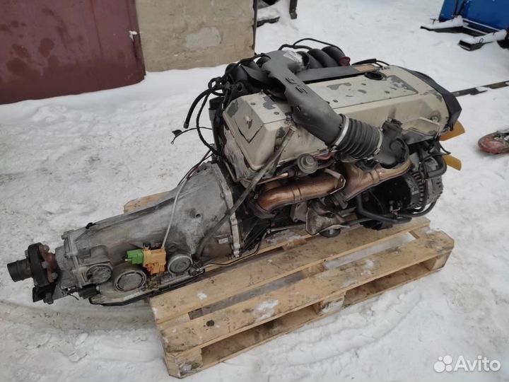Двигатель бензин w202 C36 AMG C-class AMG 104.9