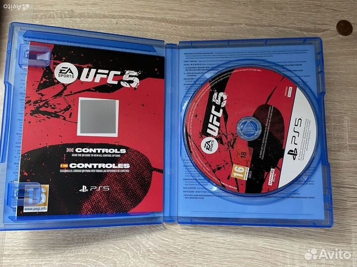 Диск UFC5 для PS5