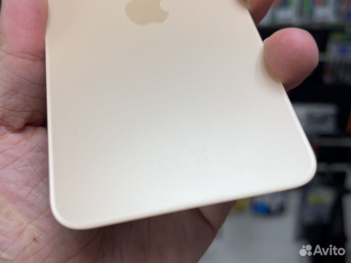 Стекло корпуса заднее iPhone 11 Pro Max золотое