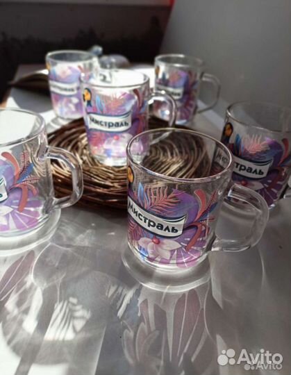 Набор кружек для чая 6 штук