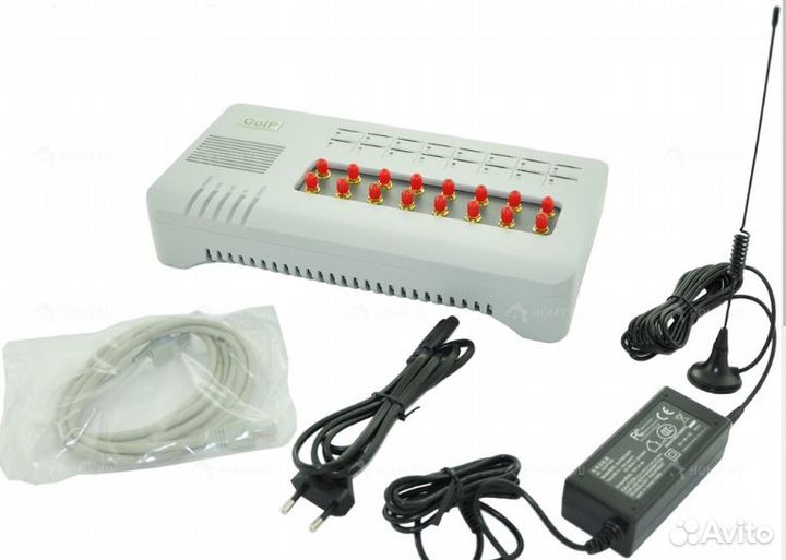 GoIP 16 (5 дБ) - GSM-шлюз на 16 сим-карт