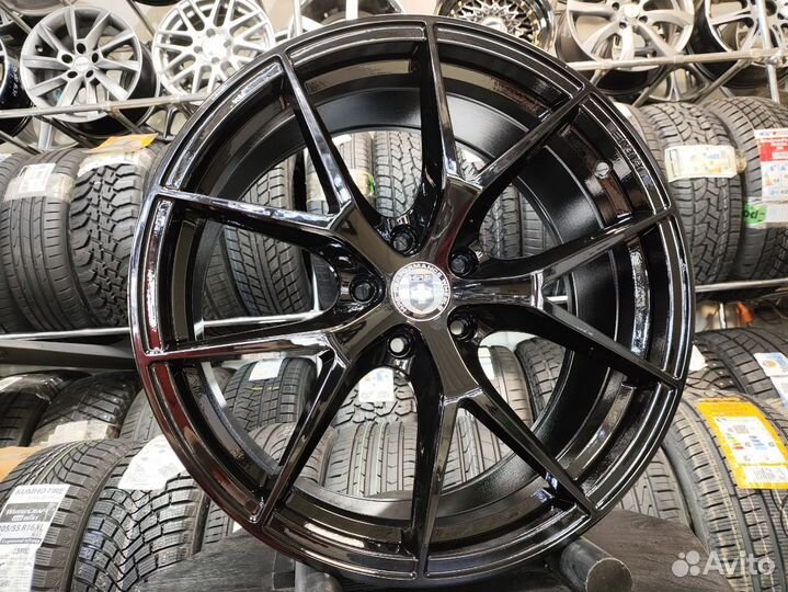 Диск RS HRE P101 Gloss Black 8,5X19 d66,6