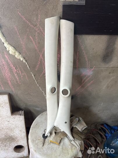 Накладки на стойки лада гранта