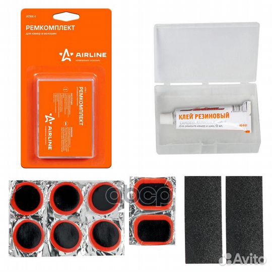 Набор для ремонта камер и велосипедных шин airl