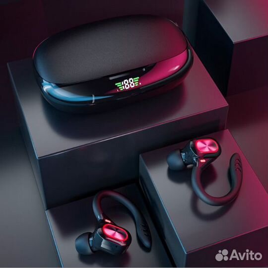 Наушники спортивные TWS, Bluetooth-гарнитура