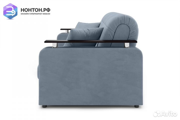 Диван аккордеон Остин светло-серый