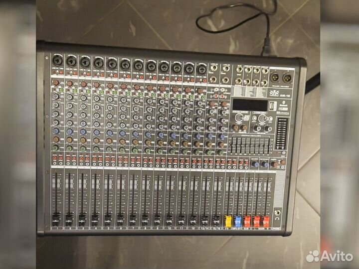 SVS Audiotechnik mixers AM-16 Микшерный пульт