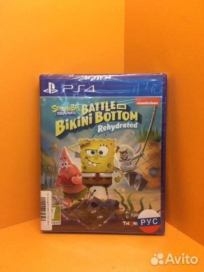 Игра Sponge Bob Battle for Bikini Bottom для PS4