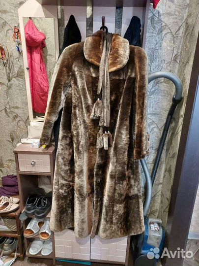 Шуба мутоновая 56 размер