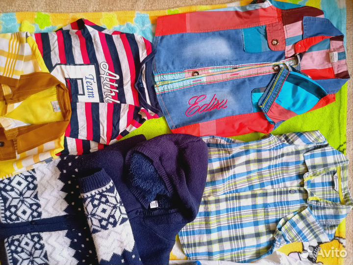 Вещи пакетом на мальчика 104