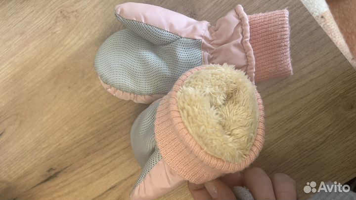 Варежки зимние детские