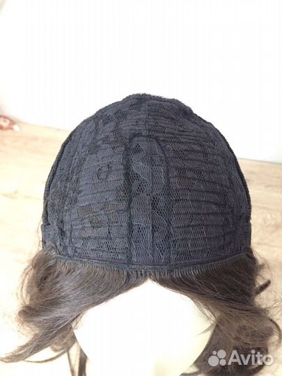 Парик шатенка длинный