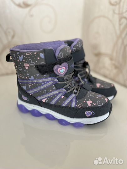 Ботинки зимние (новые) для девочки 32 размер