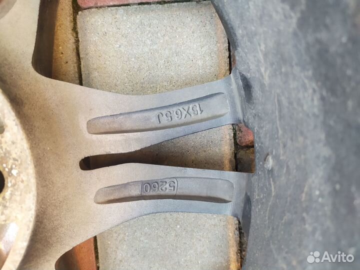 Литые диски R15 karagoz