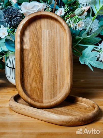 Поднос деревянный