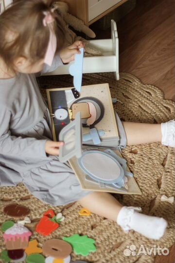 Книга из фетра 