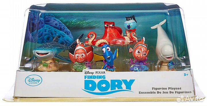 Игровой набор Finding Dory Disney - Дори 6 шт