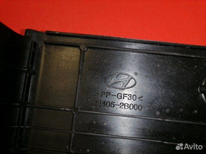 Декоративная крышка двс Hyundai Solaris RB G4FC
