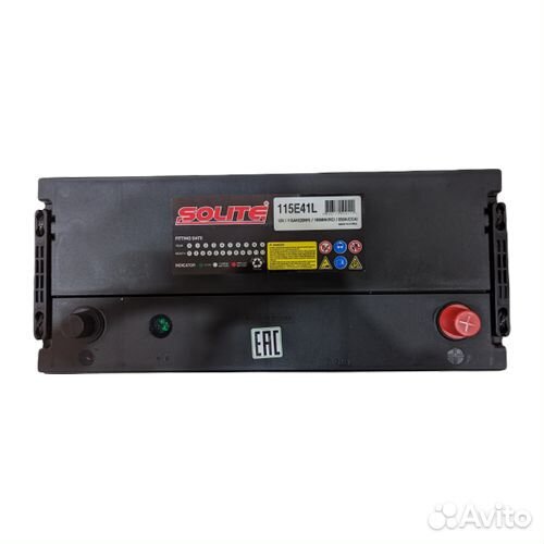 Аккумулятор Solite 115E41L (115Ач, 850А)