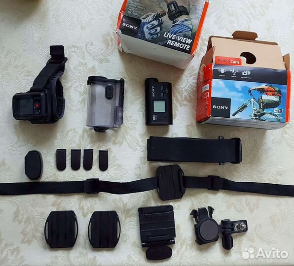 Экшн камера sony hdr as20