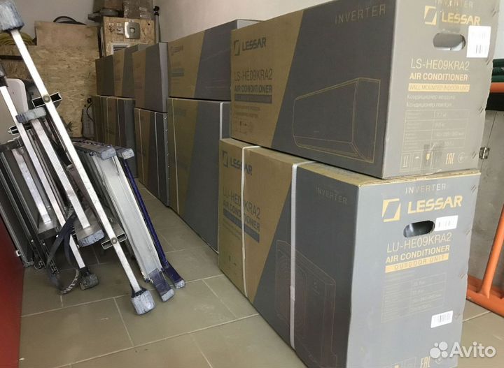 Кондиционеры с монтажом