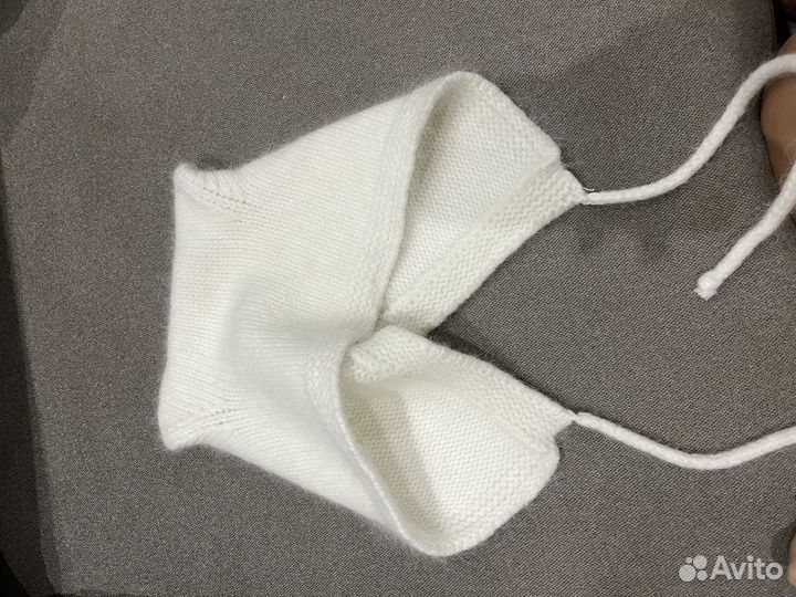 Шапка чепчик с ушками