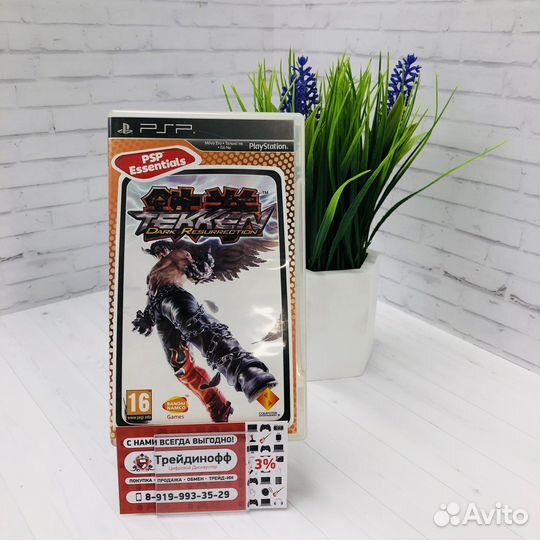 Диск PSP Tekken Dark Resurrection