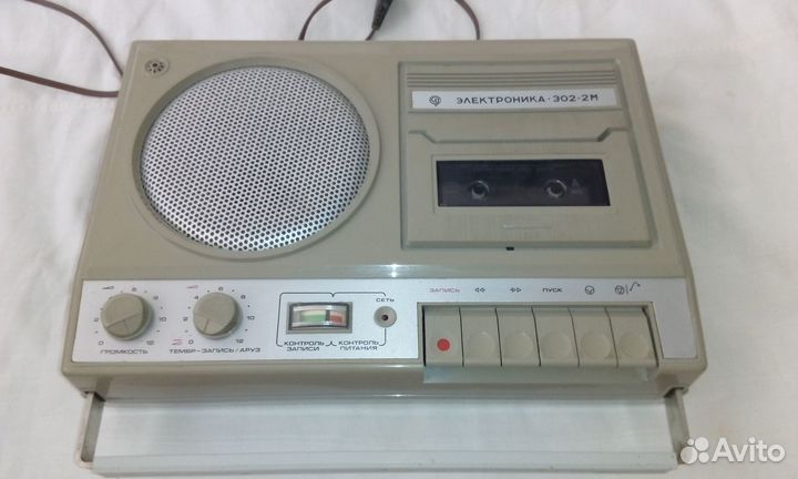 Кассетный магнитофон Электроника-302-2м