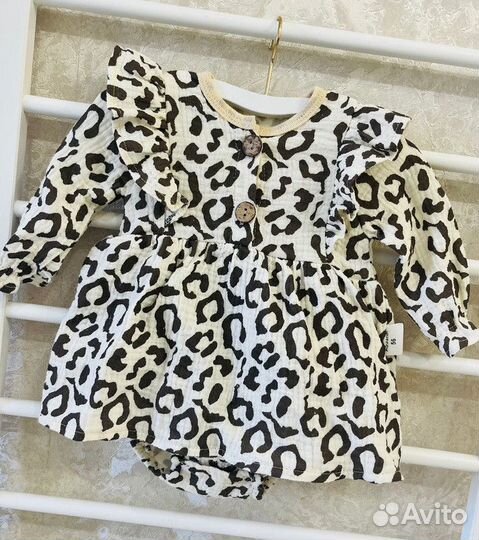 Боди платье на девочку