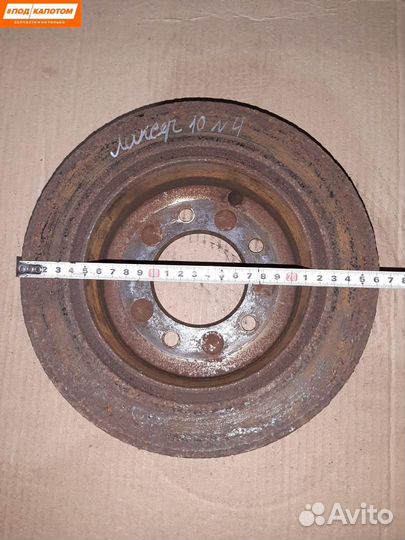 Диск тормозной задний Mitsubishi Lancer 10