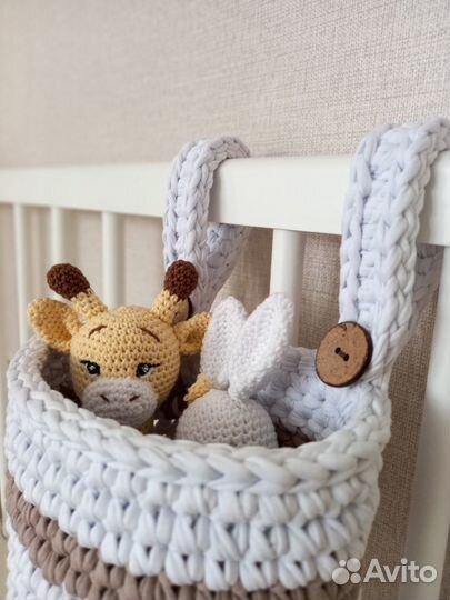 Корзина на детскую кроватку б/у и на заказ