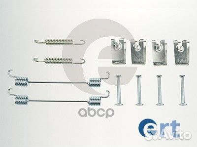 Установочный к-кт задних колодок '310086 Ert