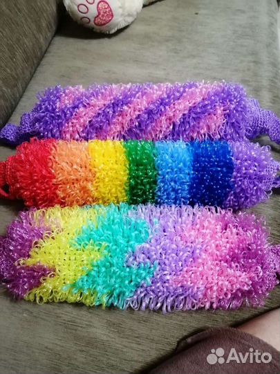 Мочалка ручной работы