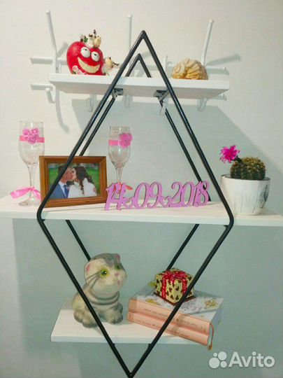 Настенная полочка