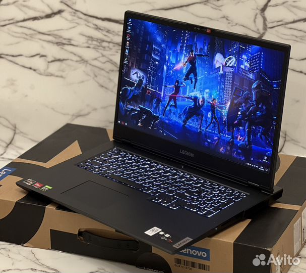Lenovo legion 5 17/R7 /RTX 3060 130W/ NEW