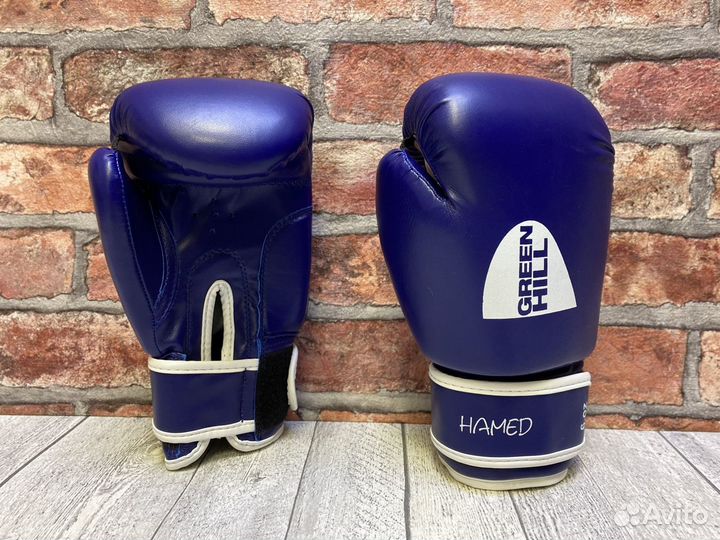 Детские перчатки Green Hill 6 oz - синие