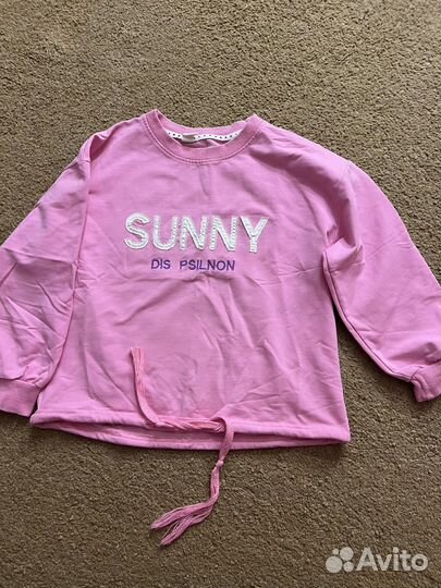 Вещи пакетом на девочку8-10 лет