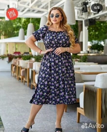 Платье размер 58 60