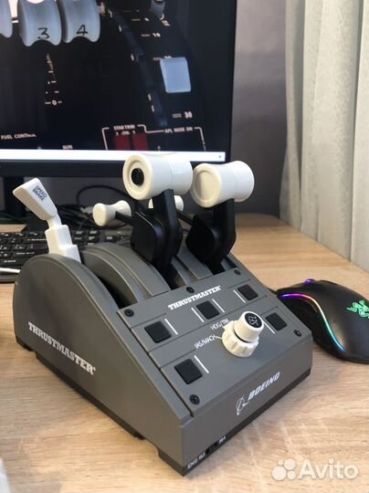 Джойстик TCA Quadrant Boeing Edition