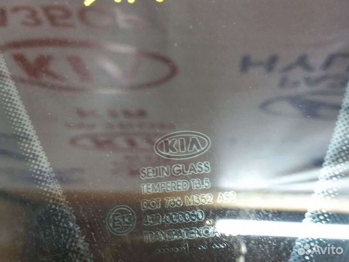 Форточка задняя левая Киа Сид 1 ед Хетчбек