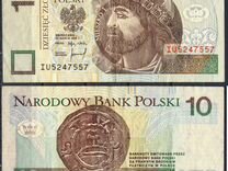 Банкнота Польши 10 zl, 1994