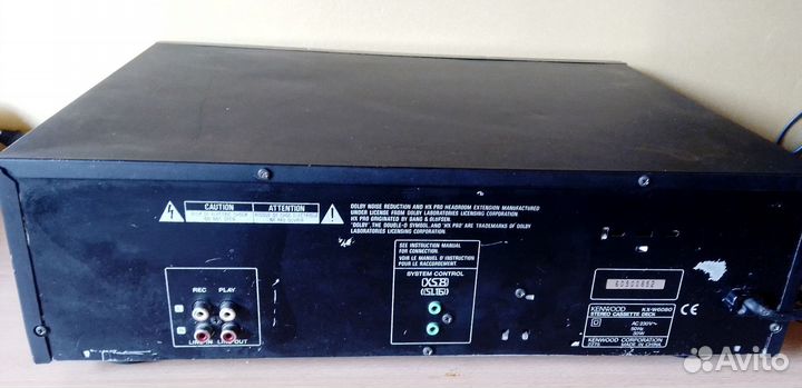 Кассетная дека kenwood kx-w6080