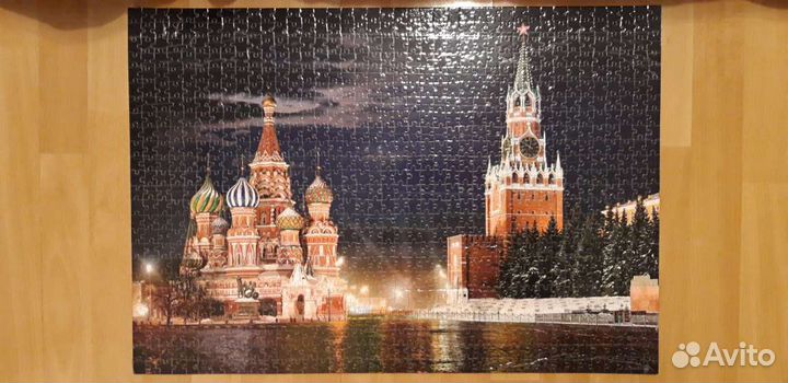 Картина из пазл (готовая работа)